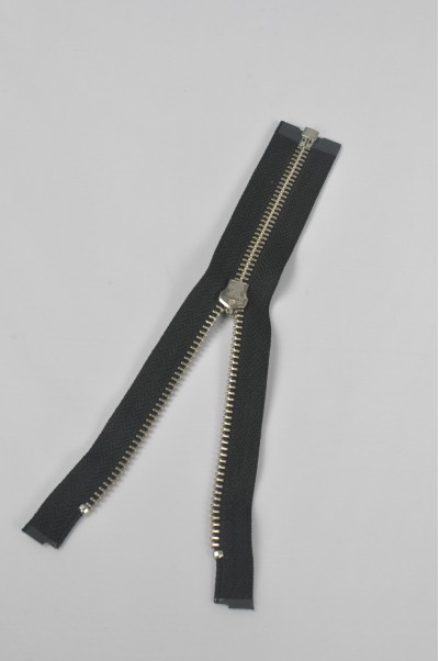 ZIP045  4號拉鏈  銀色拉鏈  金屬單頭拉鏈  開尾拉鏈 不設單獨拉鍊訂購 細節-2